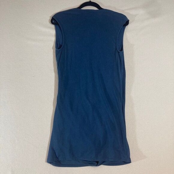 HD In Paris for Anthropologie Dress Sz XSP Blue Feminine Minimalist Career Mini - Picture 6 of 7